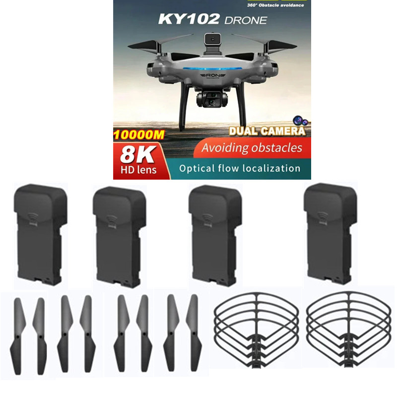 KY102 Drone Battery Propeller  - Drone Ky102 Rc ulasan dan harga