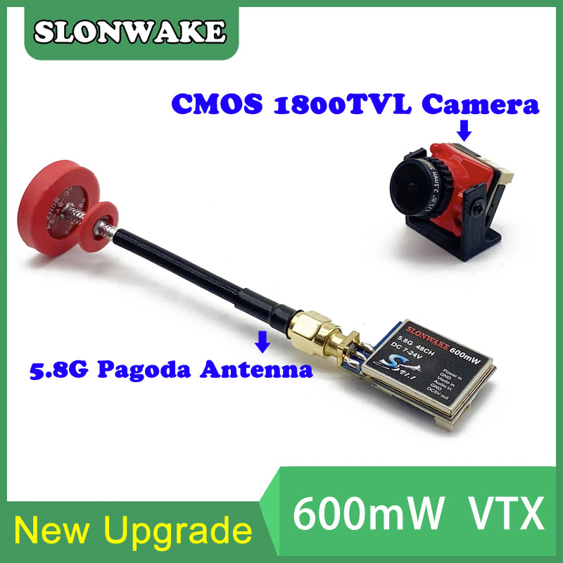 5.8G 48CH 600mW adjustable VTX - Drone Rc Control ulasan dan harga