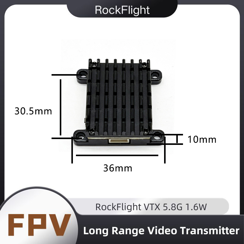 RockFlight TX663 VTX 5.8G 48CH - Drone Rc1 ulasan dan harga