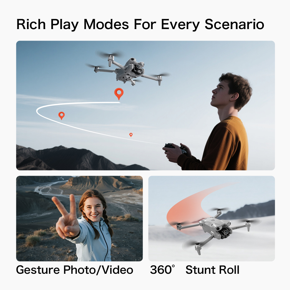2026 GT50 Original Drone 8K HD - Drone Rc Gt50 ulasan dan harga