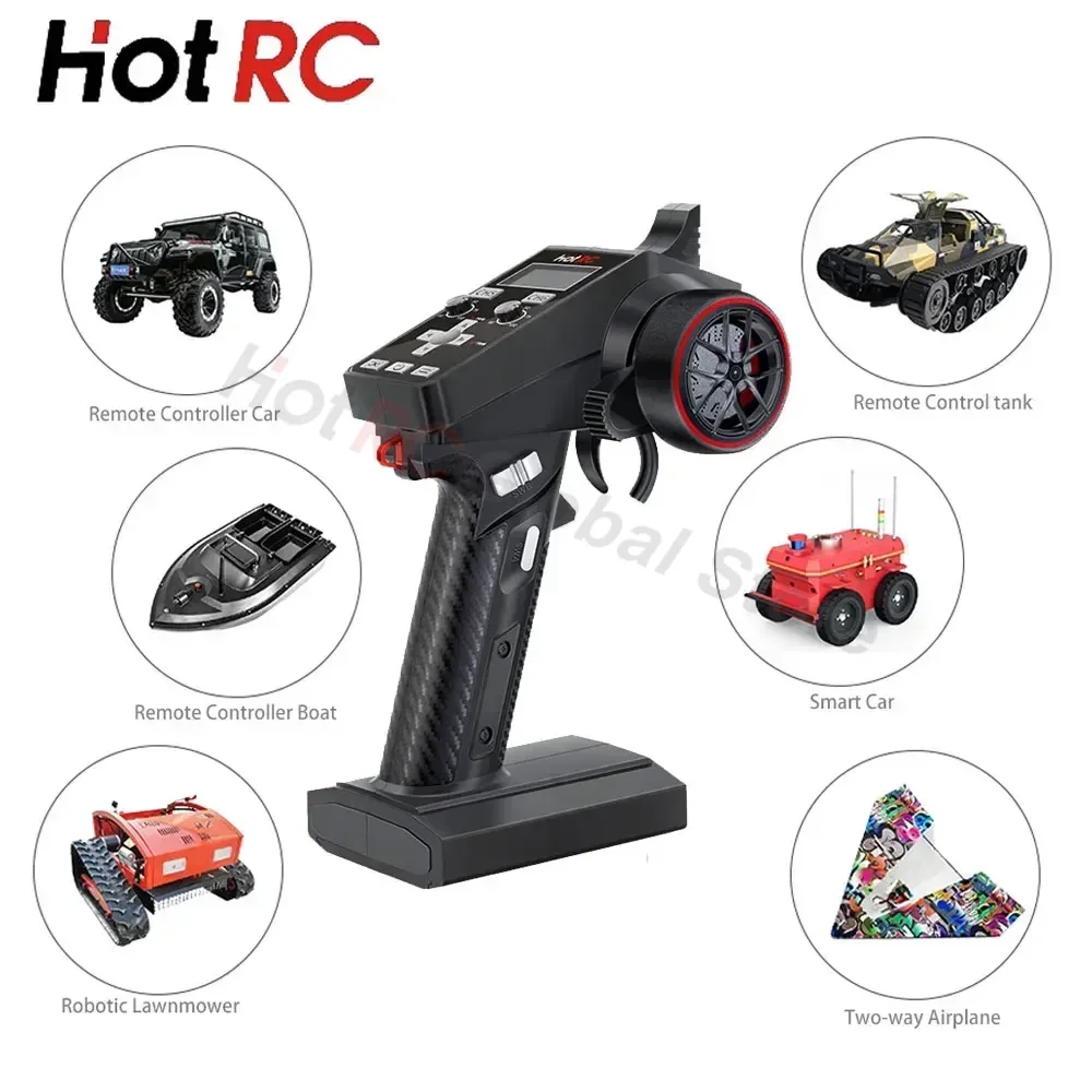 HotRC CT-6A 2.4G 6CH 6 Channel - Drone Rc Boat ulasan dan harga