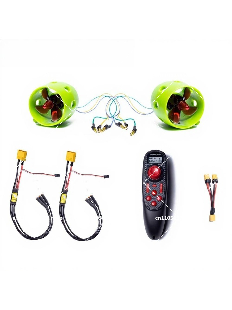 12V Waterproof U1 Brushless Un - Drone Rc Boat ulasan dan harga