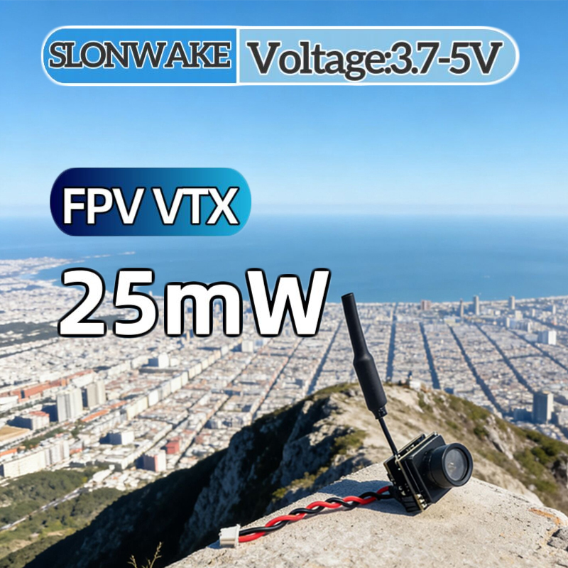 SLONWAKE FPV 25mW power simula - Drone Rc Control ulasan dan harga