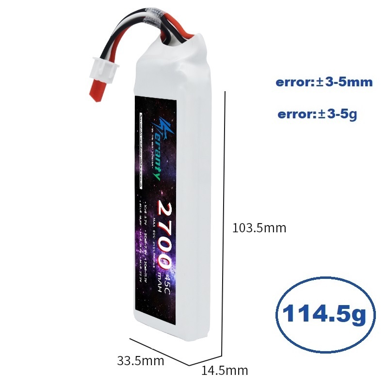 1/3PCS 2S 7.4V Lipo Battery 27 - Drone Lipo Battery ulasan dan harga