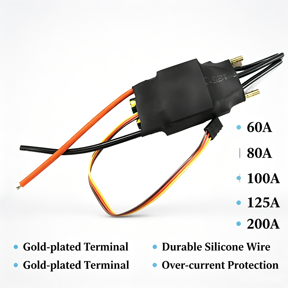 200A 125A 100A 80A 60A Brushle - Rc Boat Brushless Motor ulasan dan harga