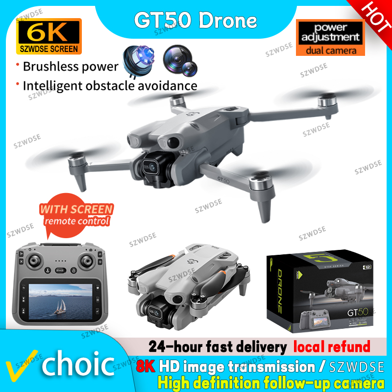 NEW GT50 PRO MIni 5 pro RC Dro - Drone Rc Gt50 ulasan dan harga