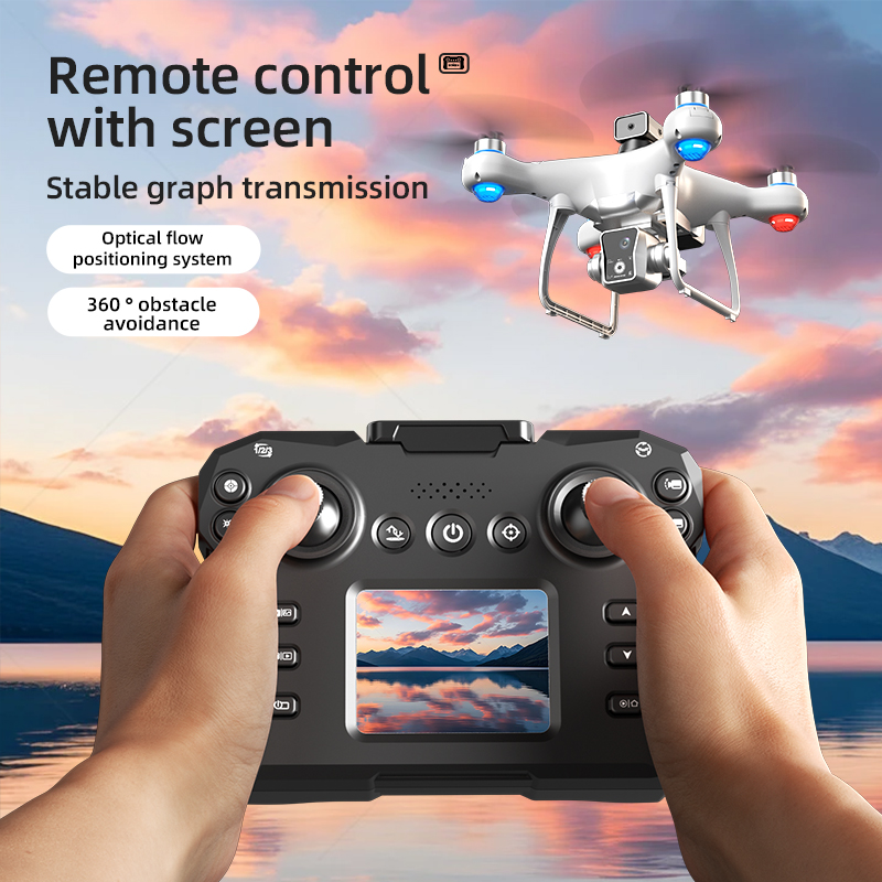 Brushless RC Drone Screen Cont - Drone Ky102 Rc ulasan dan harga