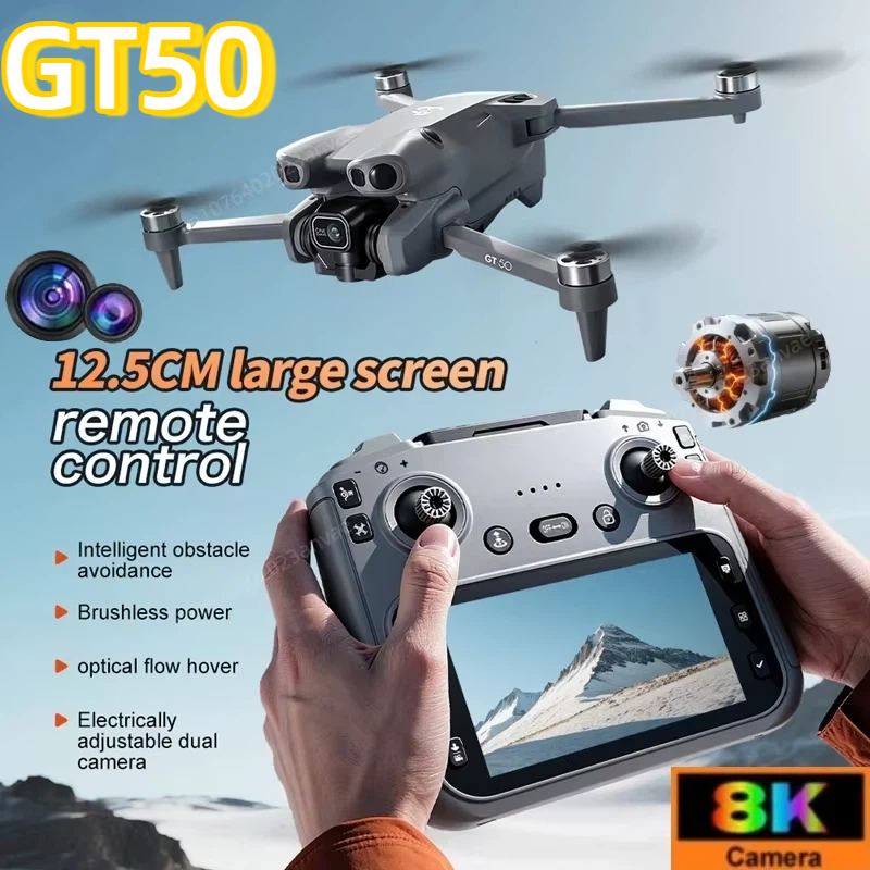 GT50 RC Drone 8K HD Aerial Pho - Drone Rc Gt50 ulasan dan harga
