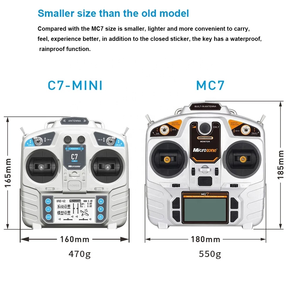 MicroZone MC7 C7 MINI 2.4G Con - Drone Rc Boat ulasan dan harga