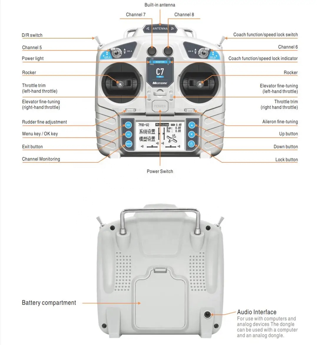MicroZone MC7 C7 MINI 2.4G Con - Drone Rc Boat ulasan dan harga