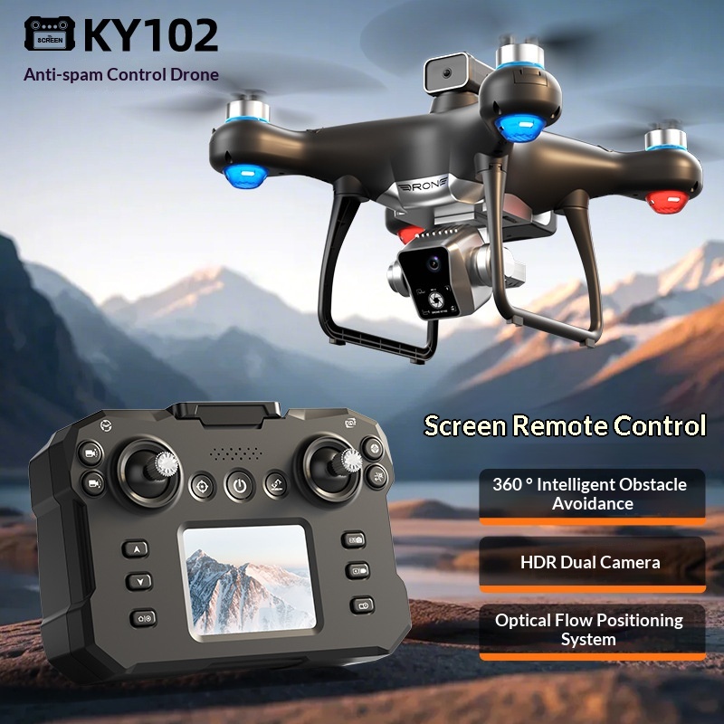 Ky102 Drone 4K Hd Dual Camera  - Drone Ky102 Rc ulasan dan harga