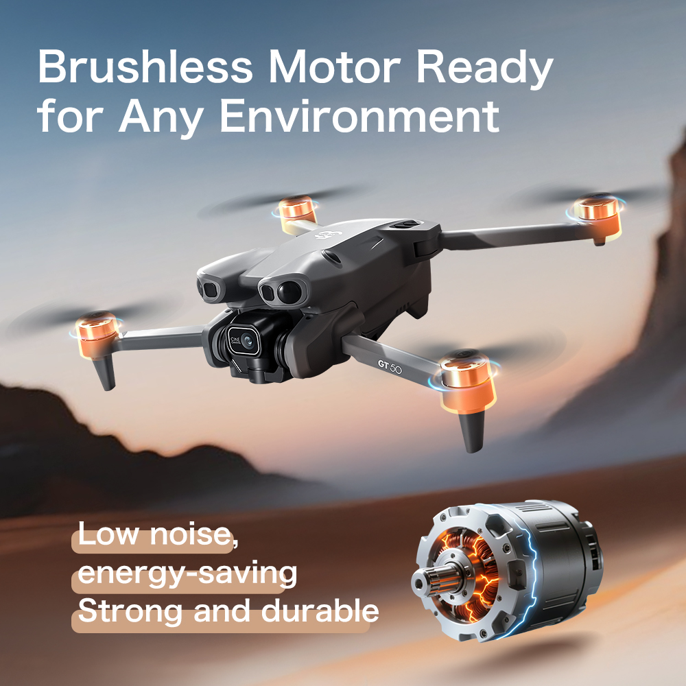 Brand+ GT50 Pro RC Drone 8K HD - Drone Rc Gt50 ulasan dan harga
