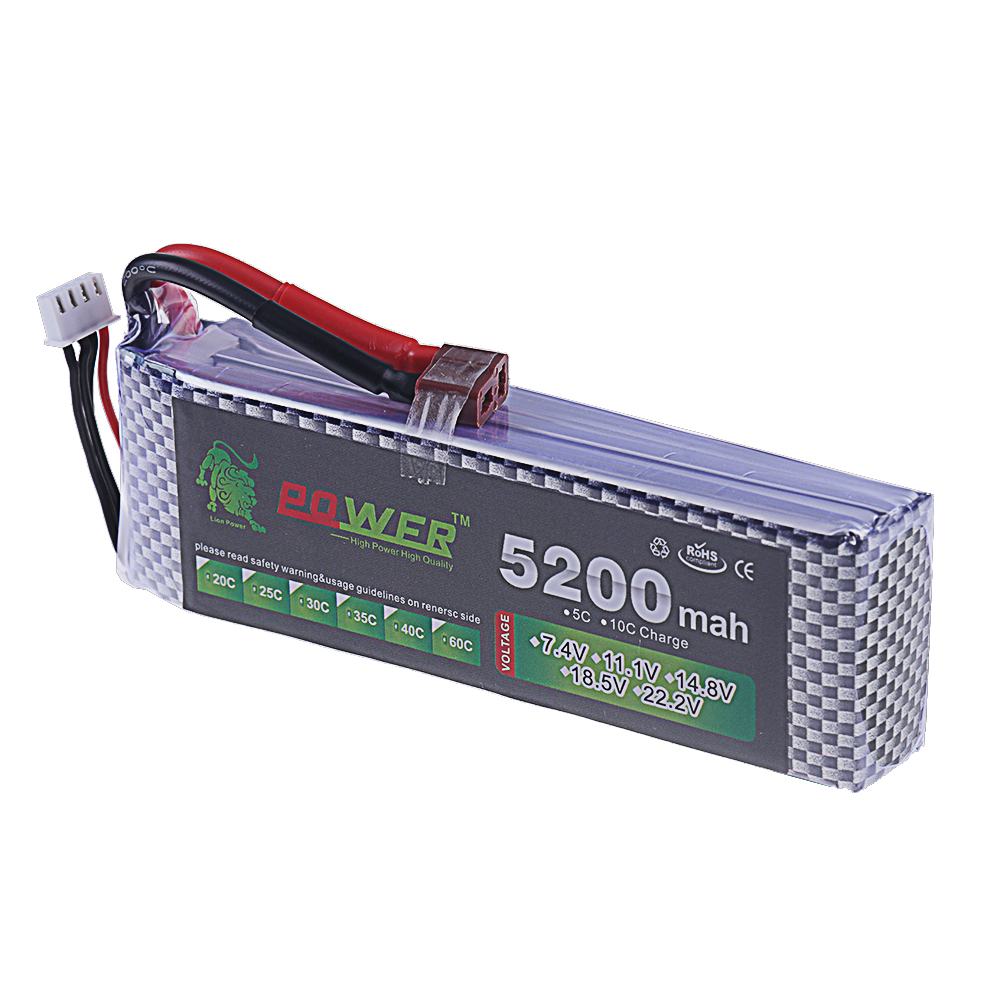 3S Lipo Battery 11.1V 5200mah  - Drone Lipo Battery ulasan dan harga